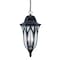 Homeroots 23.25 x 11 x 11 in. Milano 3-Light Oil-Rubbed Bronze Hanging Light 397991 - alternate 1